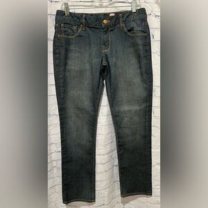 Straight low-rise jeans from The Denim Lab size 8
